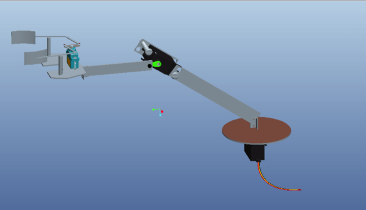 Robotic arm with link